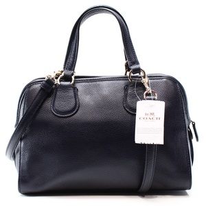 Coach Pebbled Leather Mini Nolita Crossbody Bag